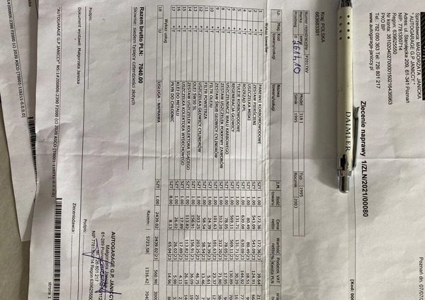 BMW Seria 3 cena 13700 przebieg: 270000, rok produkcji 2003 z Września małe 466